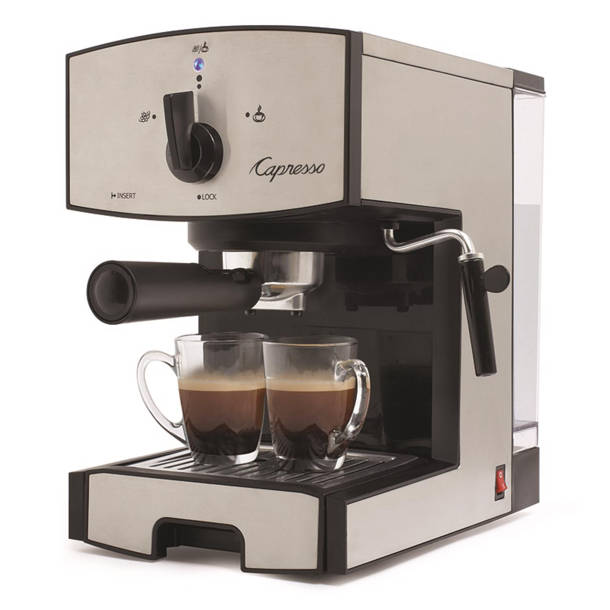 Capresso Steam PRO Espresso/Cappuccino Machine & Reviews Wayfair